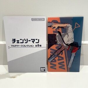 🔵3/$25 NEW Chainsaw Man Flat Gashapon Small Folder